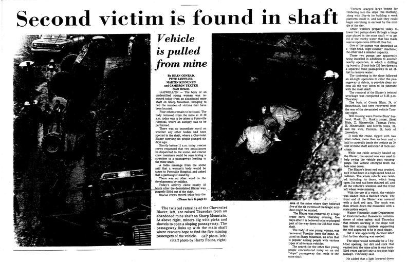 Llewellyn Mine Disaster 1984  (4)
